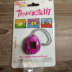 Tamagotchi 20th Anniversary Mini Bandai - Series 2 - Purple - NEW SEALED